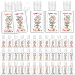 Gejoy Christian hand sanitizer with flower pattern for events