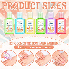 Gejoy Here Comes the Son six-scent collection offers rose, gardenia, mint, lavender, aloe, lemon scents for guests.