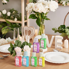 Gejoy pocket-size sanitizer for events, easy to tuck into handbags