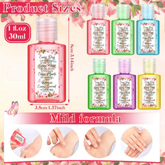 Gejoy 1 oz travel-size sanitizer bottles for on-the-go cleansing.