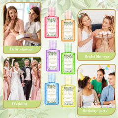 Gejoy bulk display of 48 sanitizers for easy event gifting.