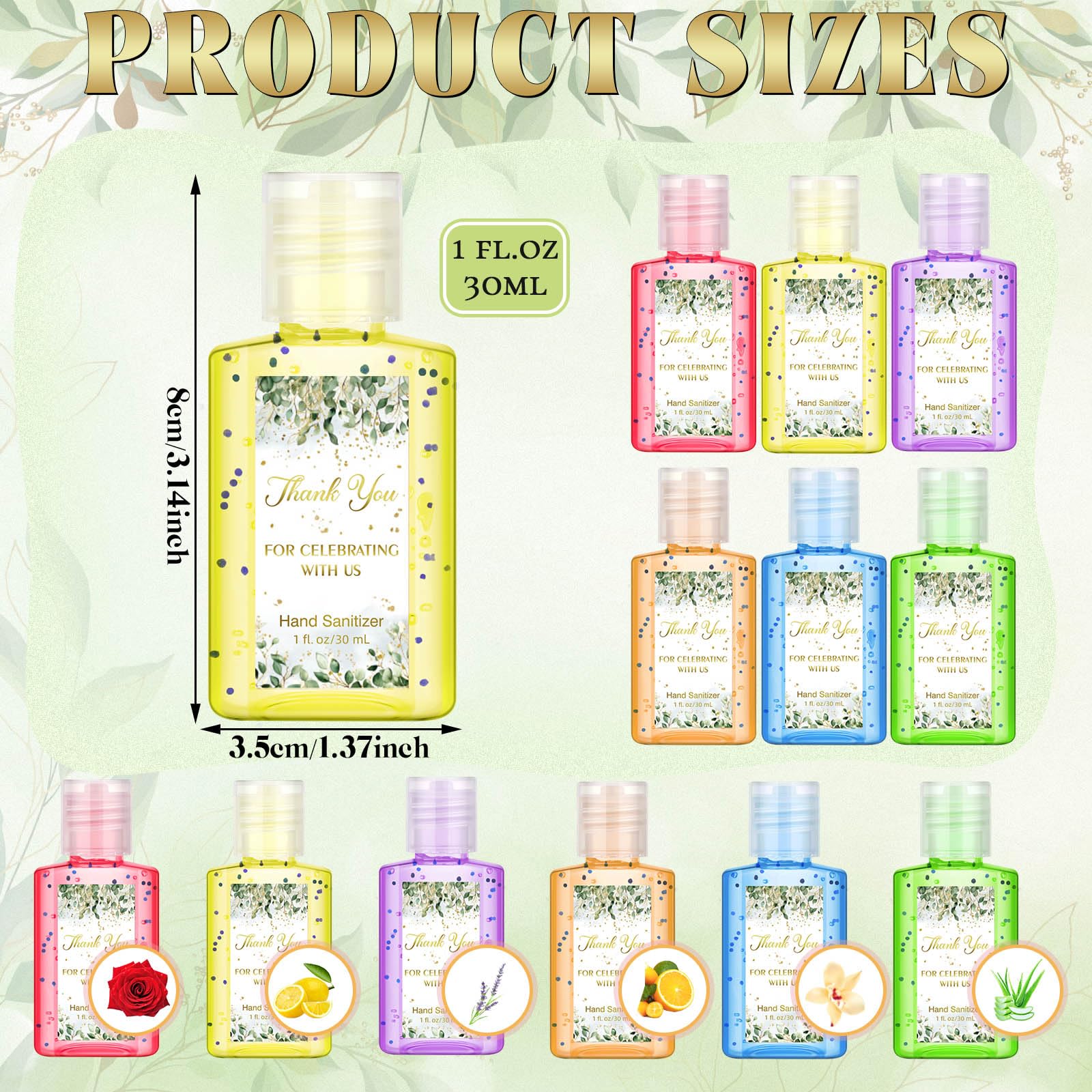 Gejoy pocket-size sanitizer bottle ready for on-the-go use.