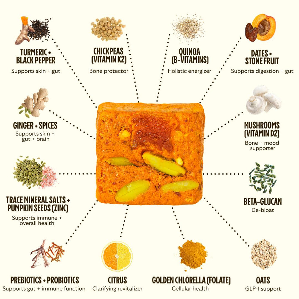 GEM Daily Bite vegan gluten-free symbols indicate clean, allergen-conscious sourcing
