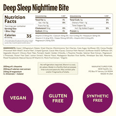 GEM Sleep Aid suitable for adults and seniors without melatonin content.