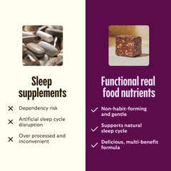 Vegan and gluten-free icon on GEM Sleep Aid packaging.