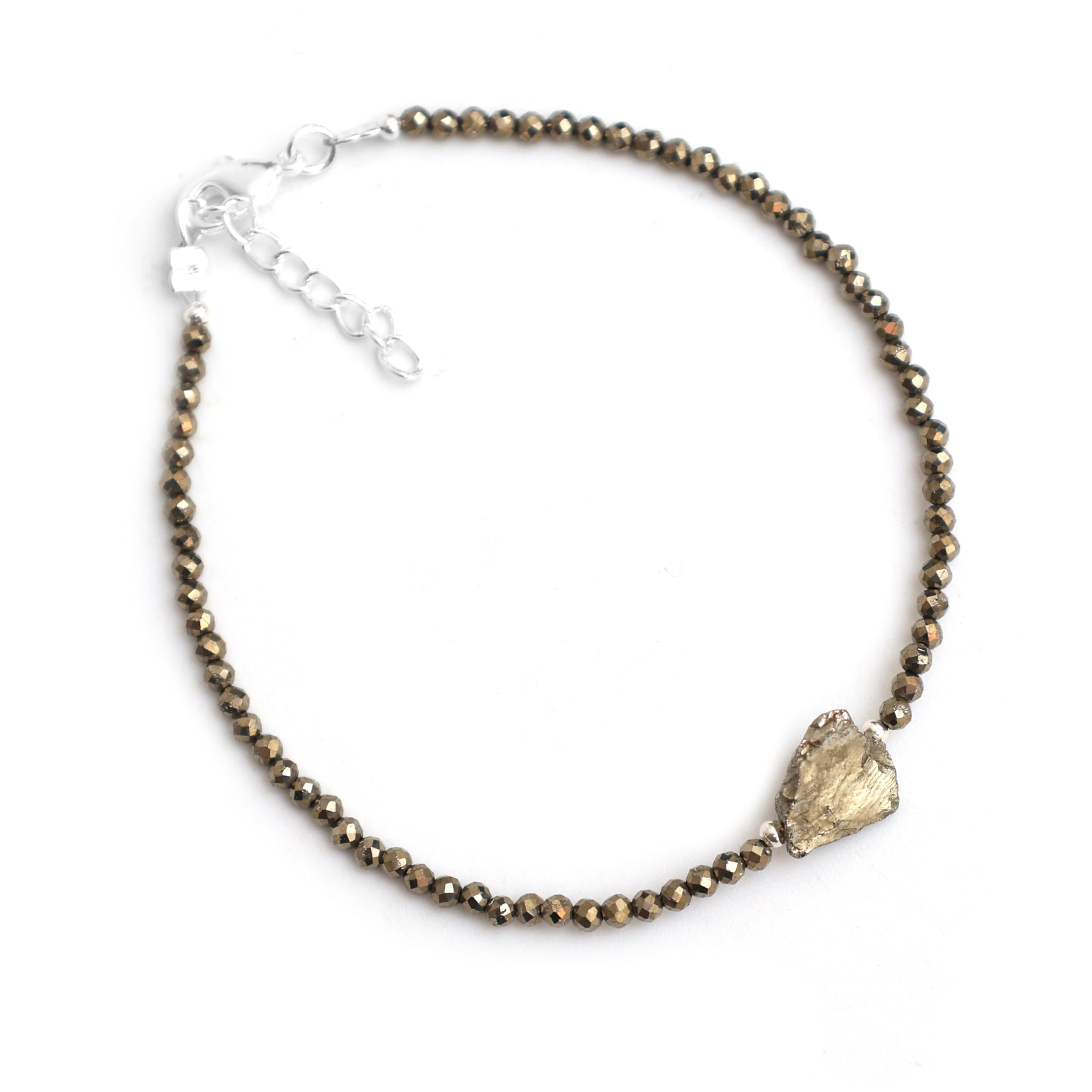 GEMPIRES NATURE’S TREASURE daily wear pyrite bracelet crafted for comfort and style