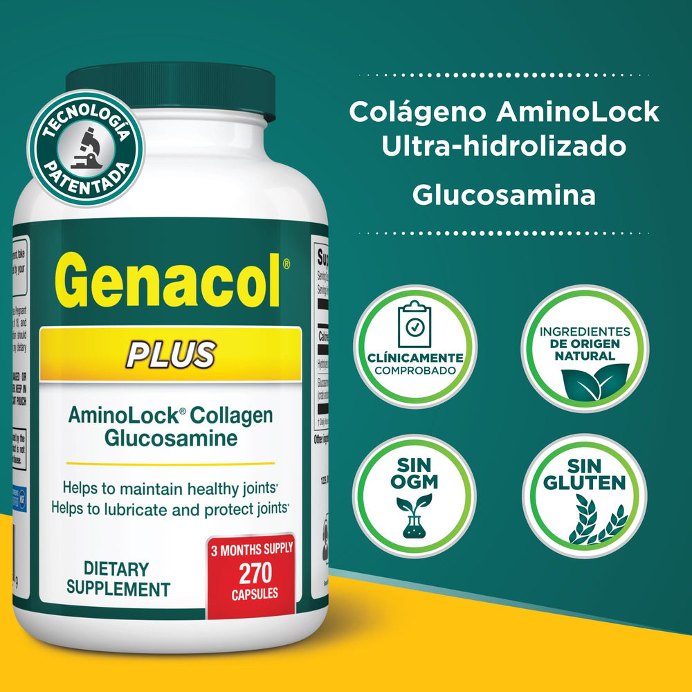 Genacol hydrolyzed collagen ingredient detail for joint health.