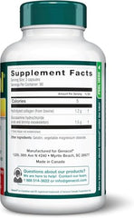 Genacol label front shows brand and dosage details for informed use.