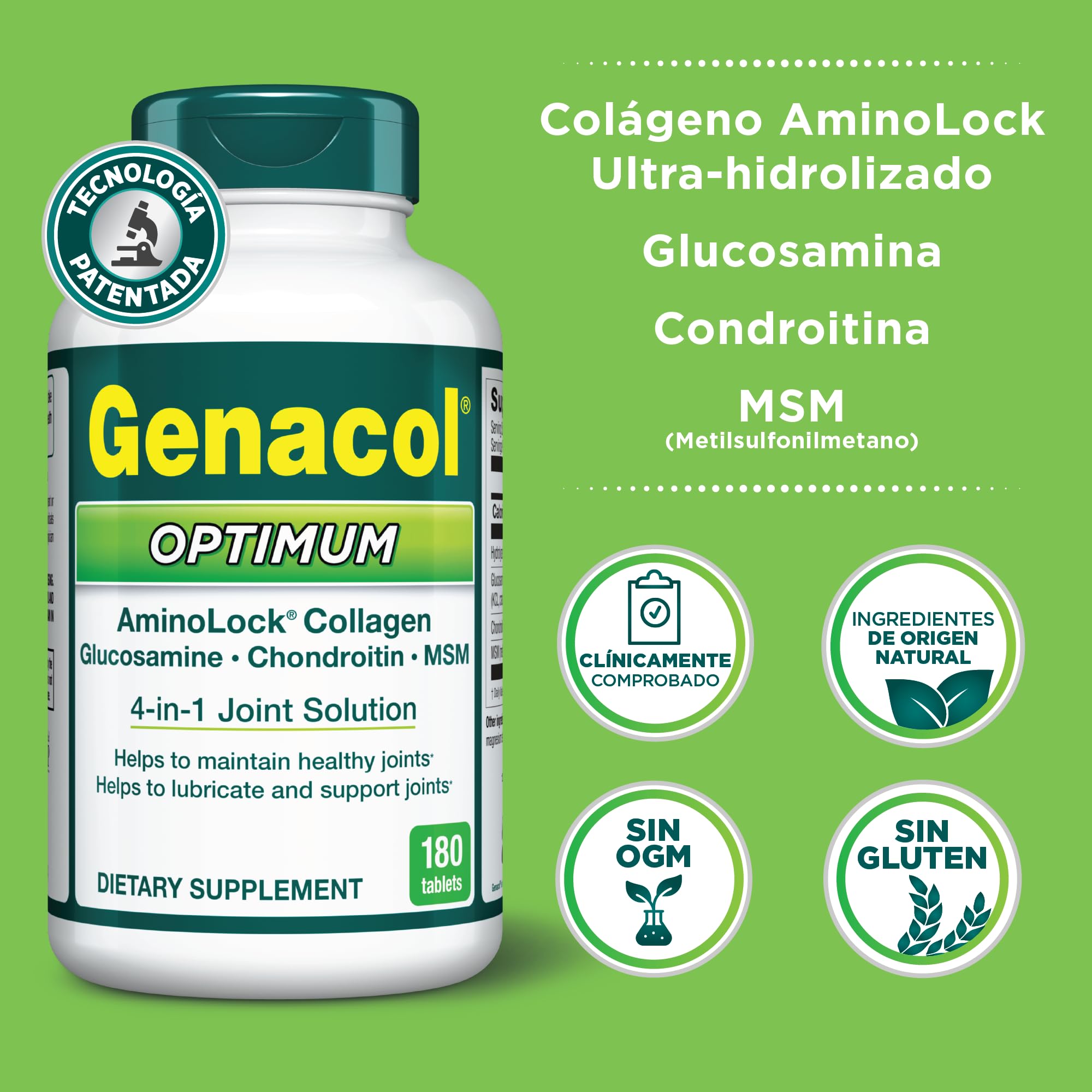 Genacol Optimum supports active lifestyle with joint comfort potential.