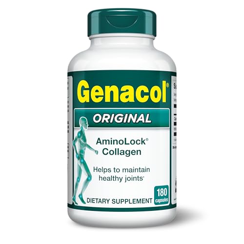 Genacol Original capsules close-up highlighting hydrolyzed peptides