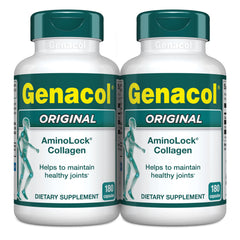 Genacol Original collagen bottle front promoting joint support