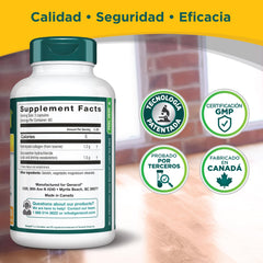 Genacol Plus non-GMO seal communicates ingredient integrity