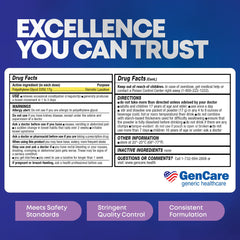 GenCare ready-to-use packets suit adults and teens 17+.