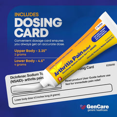 GenCare gel used on knee and ankle area during daily activities.
