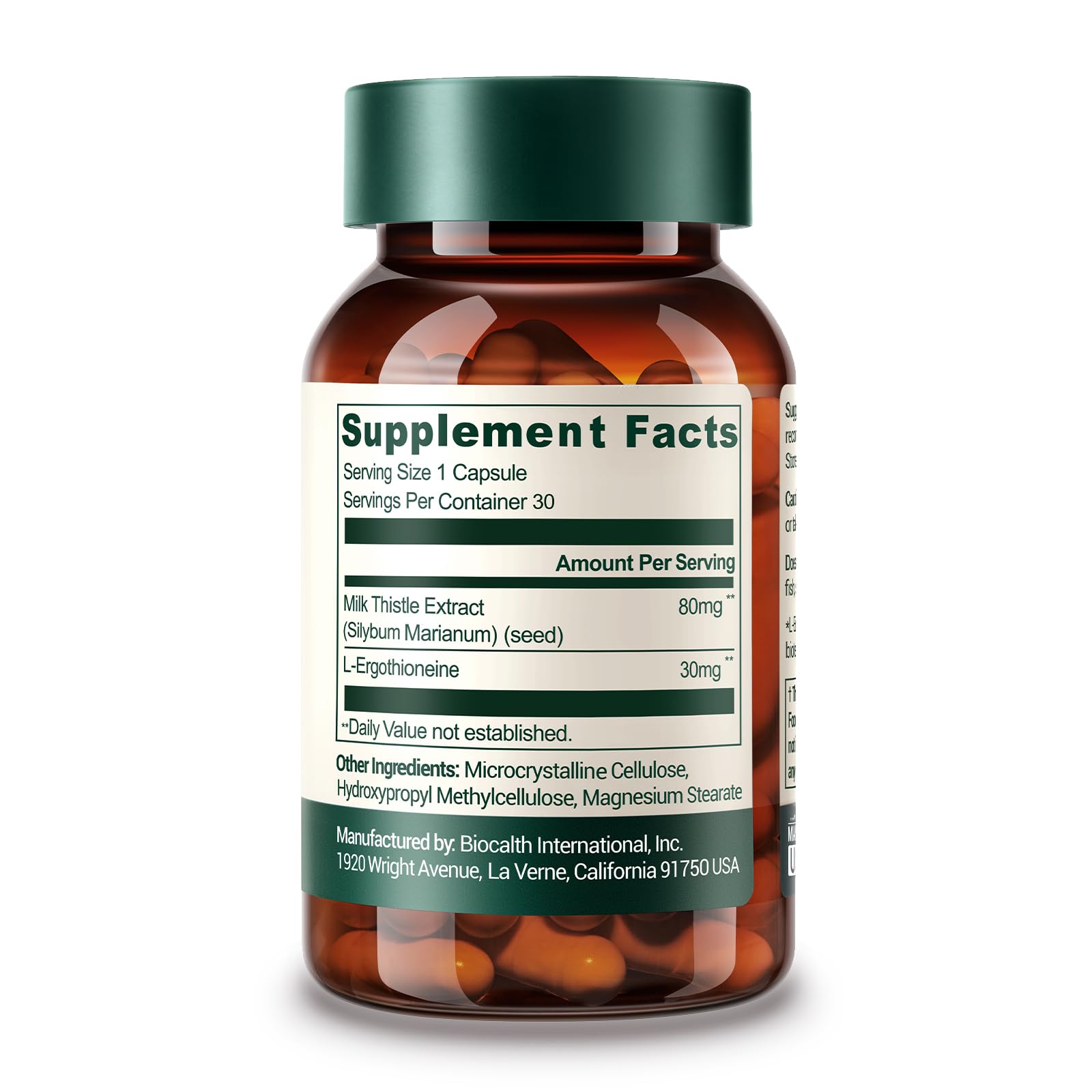 GENEIII L-Ergothioneine ingredient panel highlights purity and quality.