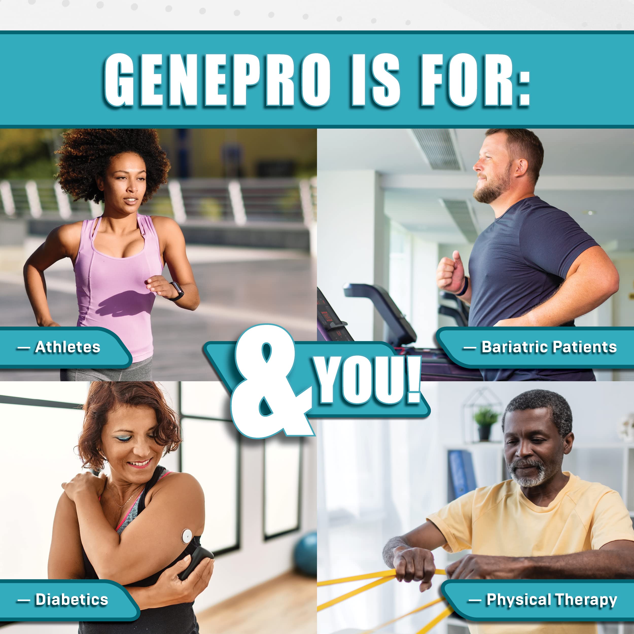 GENEPRO GEN. 3 lactose-free label shows a dairy-free option for sensitive diets