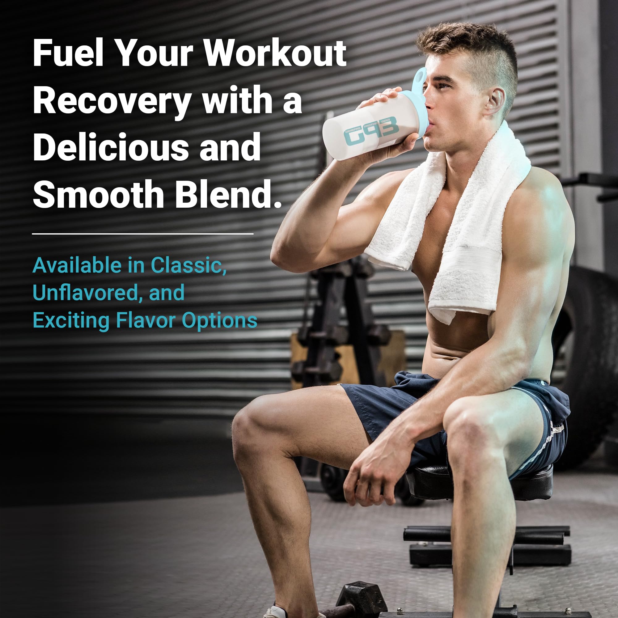 GENEPRO GEN. 3 unflavored powder in a smoothie bowl option