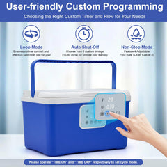 GENERAL ARMOR 13-quart ice reservoir keeps cold therapy ready for extended sessions