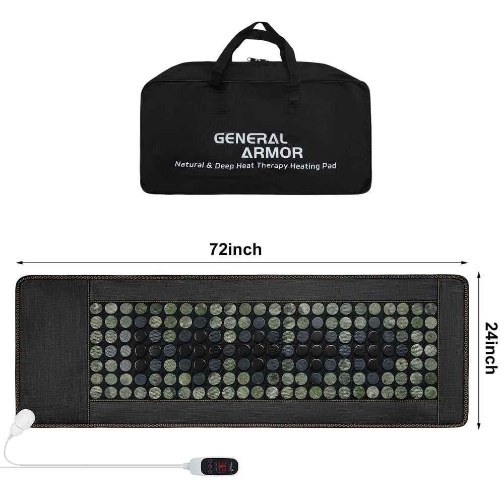 General Armor 149°F maximum heat for deep warmth in tense areas
