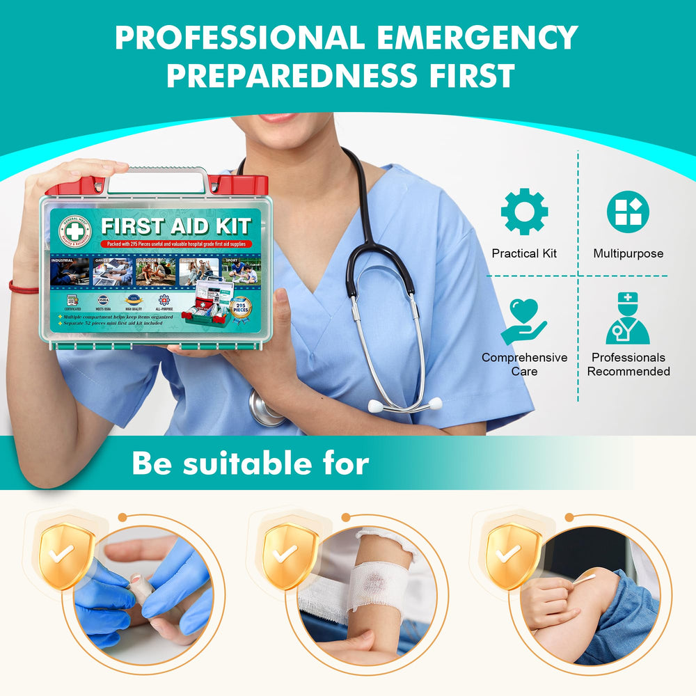 General Medi emergency-ready kit ideal for travel and home use