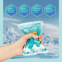General Medi Instant Ice Pack 4x5 inch size for versatile joint application.