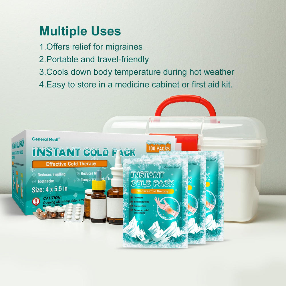 General Medi premium quality ice pack offers safe, reliable cold therapy