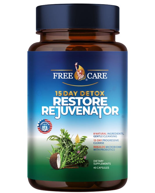 Generic 15-day colon cleanser bottle shown for convenient detox support