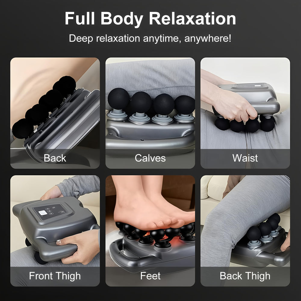 Generic 16-Drive massage gun in gym scene for mobility and recovery.