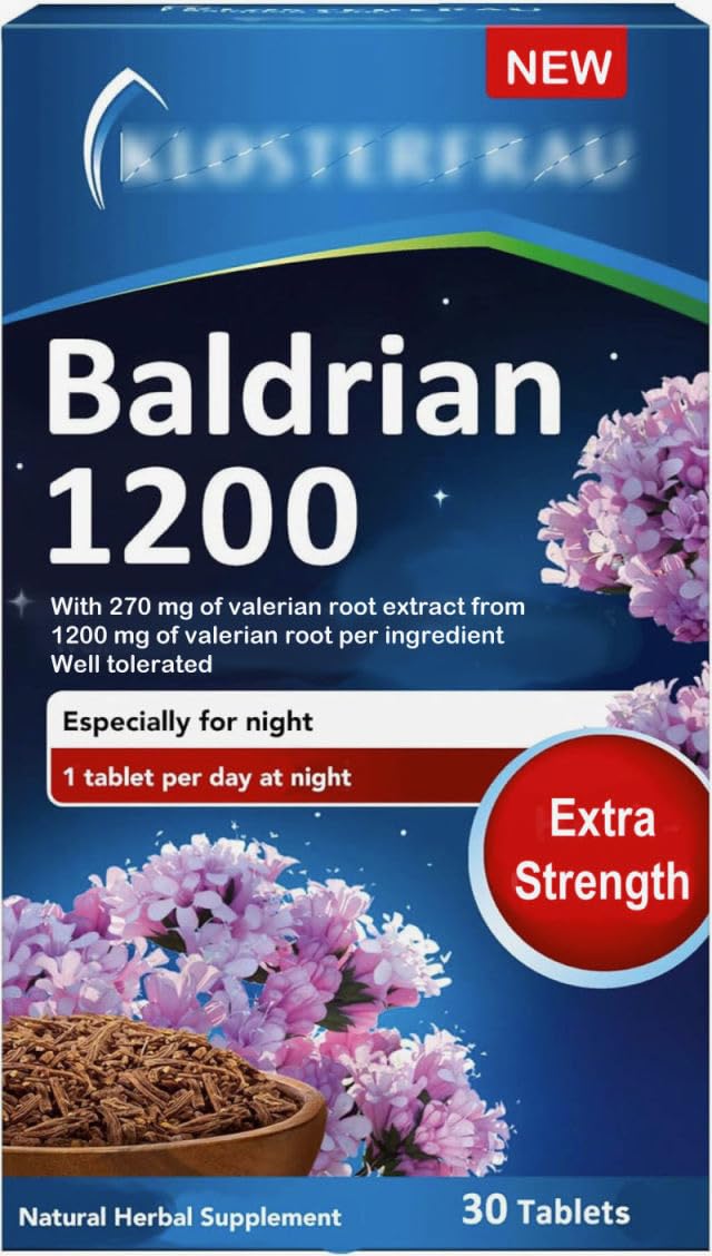 Generic Baldrian 1200 package front for nightly relaxation.
