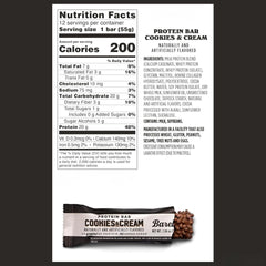 BarebeIIs bars in wrappers showing the 10-flavor assortment.