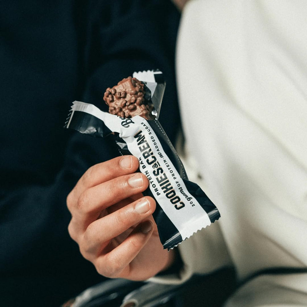 BarebeIIs gym bag-ready snack for busy days.