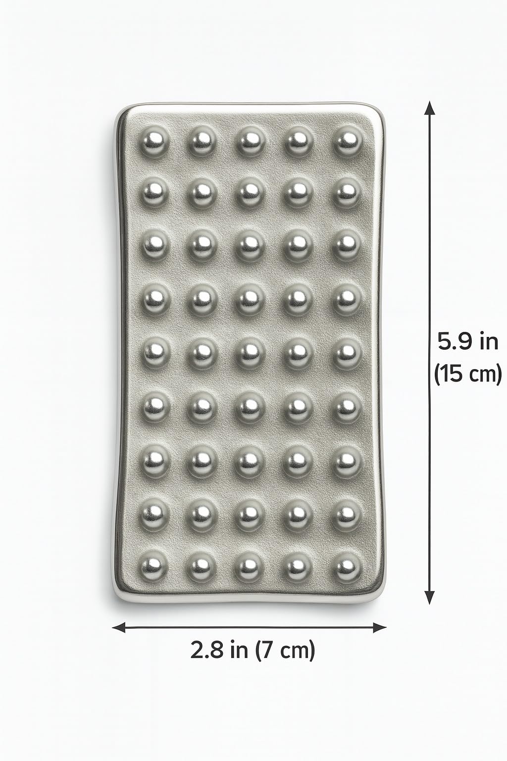 Generic Metal Contouring Board shapes and sculpts with cold therapy for firmer skin.