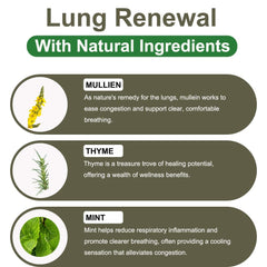 Generic Breathe Free nasal inhaler close-up, mullein leaf and mint aroma blend