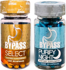 Generic Bypass Purify Night bottle—supports your evening routine with a convenient capsule.
