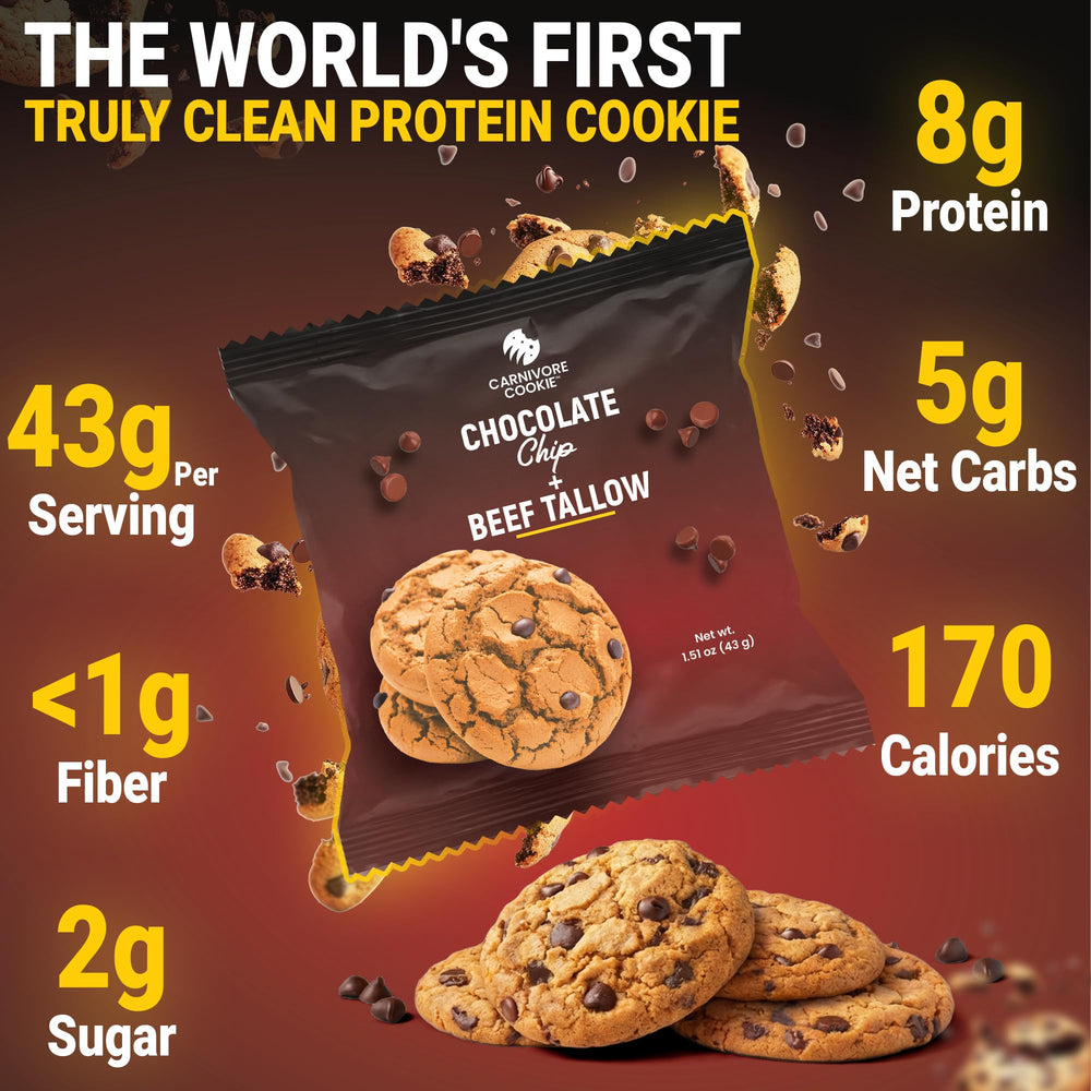 Generic Carnivore Cookies desk-side snack, gluten-free and keto-friendly.