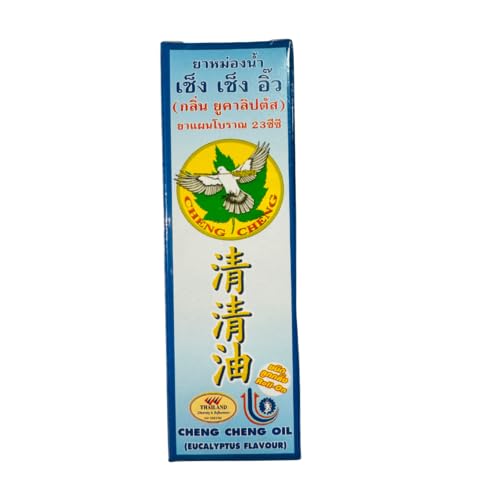 Pourable bottle neck of eucalyptus massage oil for easy dispersion during home routines.