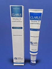 Generic Clars Tolnaftate 1% cream tube for targeted daily care.