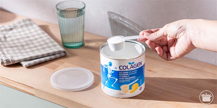 Generic Collagen Powder Lemon bottle for daily skin and joint support.