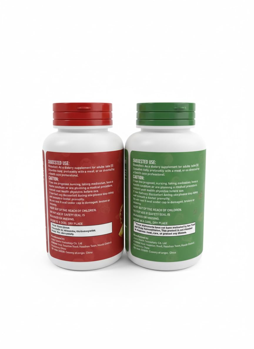 Generic daily-use capsules setup suggests easy, practical addition to a busy routine.