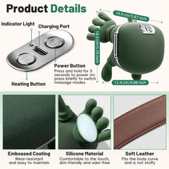 Generic deep-tissue massage device with customizable intensity settings.