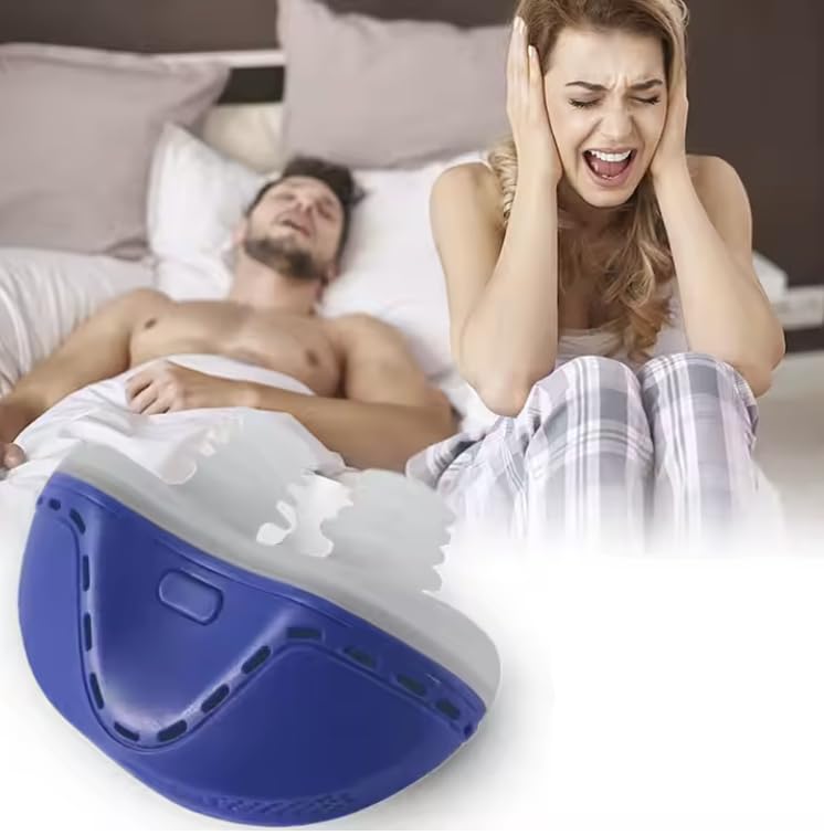 Generic Double Vortex worn for a comfortable fit across nostrils during rest.