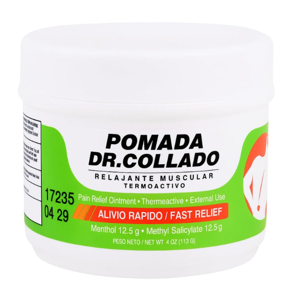 Generic Dr. Collado Analgesic Gel 4oz tube ready for fast cooling relief