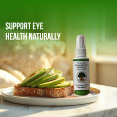 Label information for Generic Dr. Grossman's Eye Formula with ingredients.