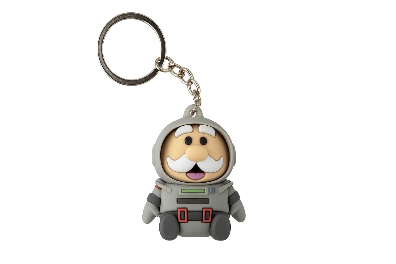Generic Dr. Simi Astronaut Pill Holder with resealable lid for secure storage