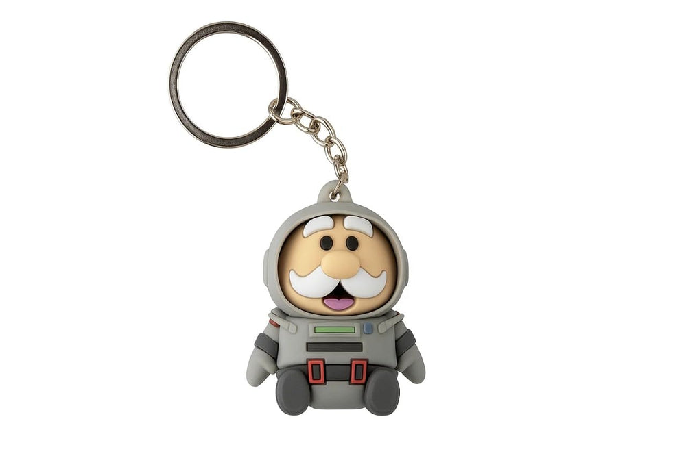 Generic Dr. Simi Astronaut Pill Holder with resealable lid for secure storage