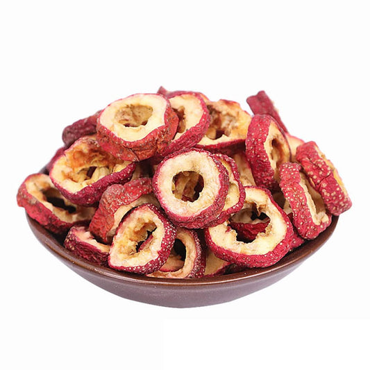 Generic Dried Hawthorn fruit close-up showing warm color for tea infusions.