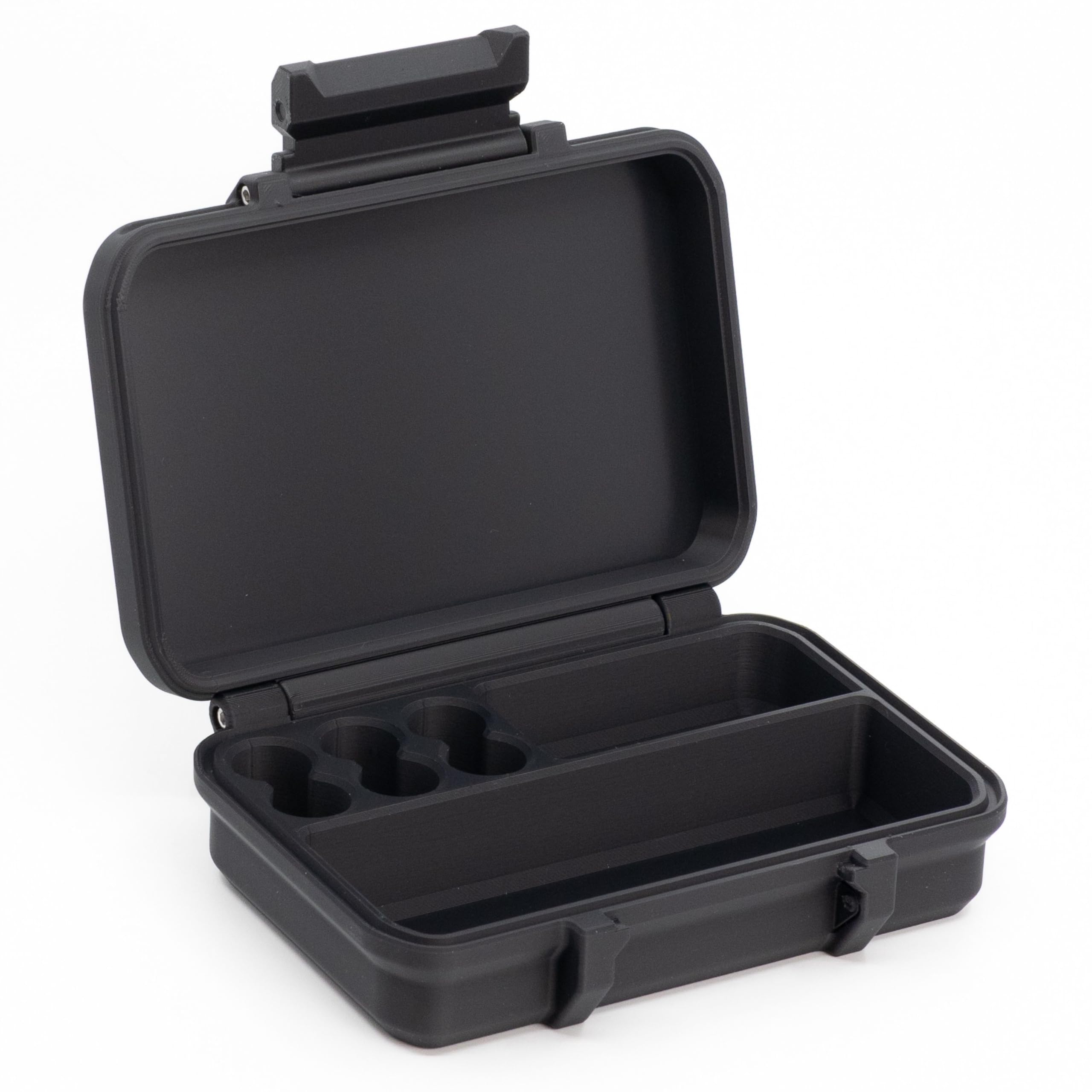 Generic Dual 3ml/30ml vial case with contained vials for easy on-the-go use