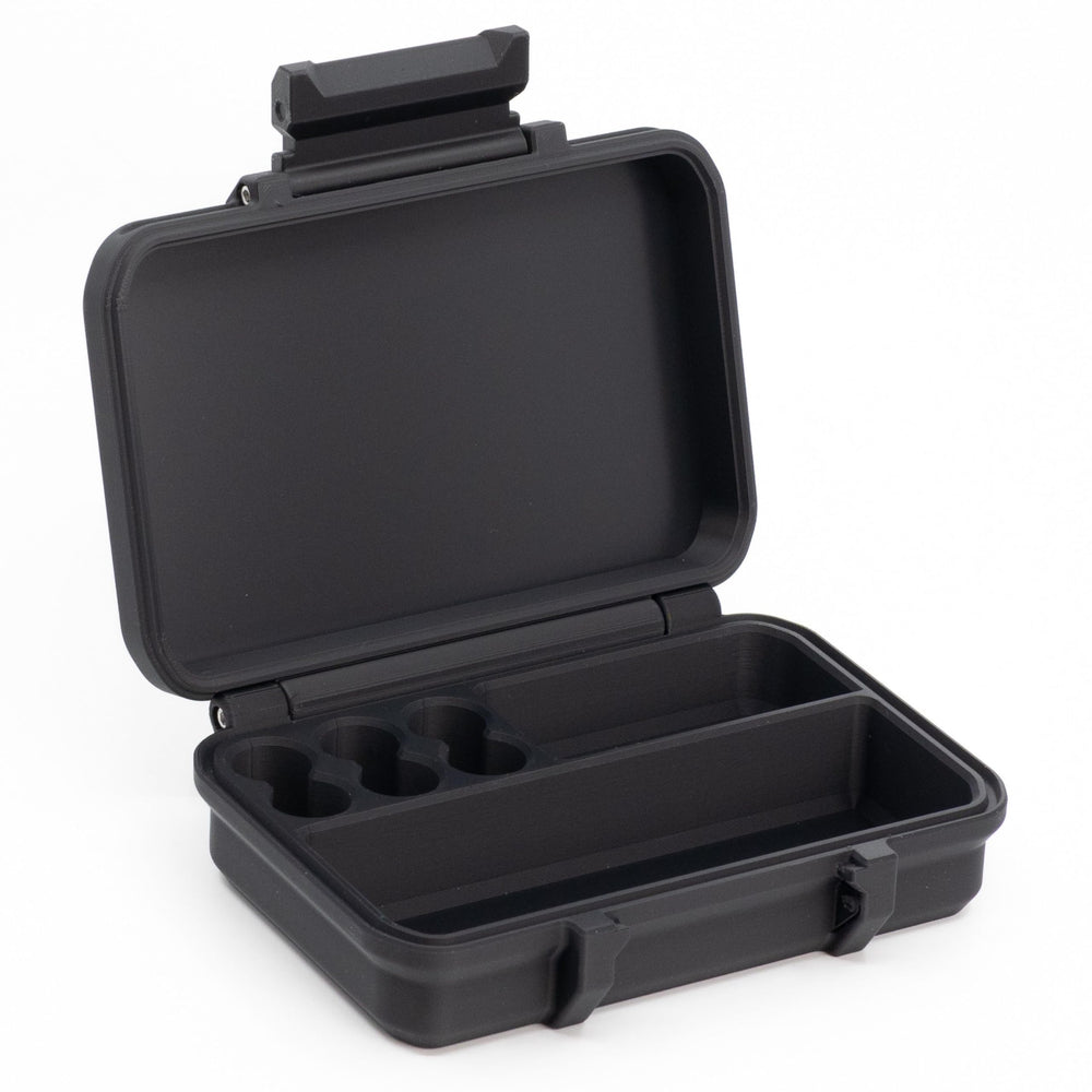 Generic Dual 3ml/30ml vial case with contained vials for easy on-the-go use