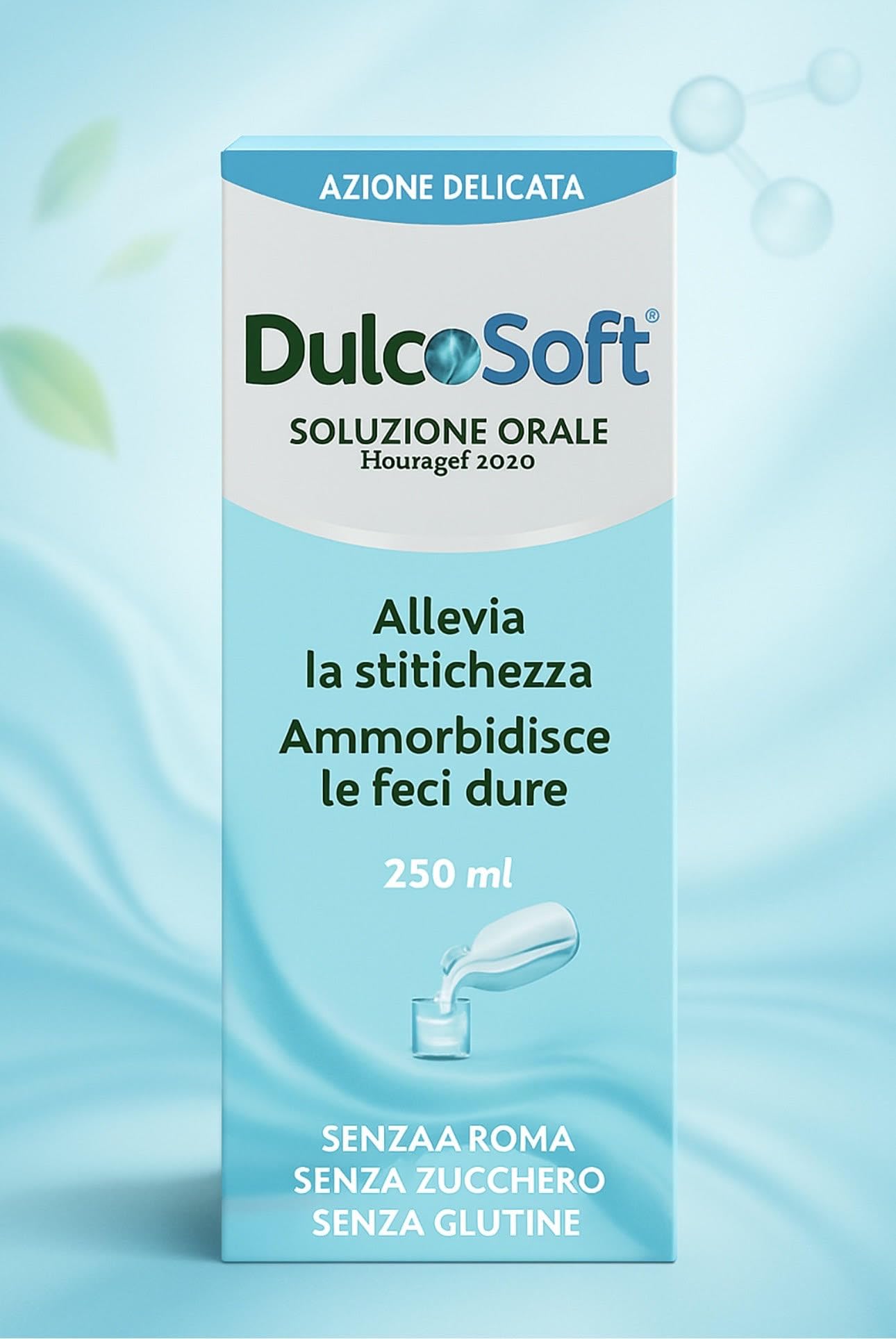DulcoS-oft bottle 250ml for convenient daily use