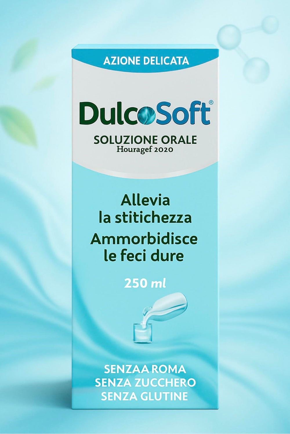 DulcoS-oft bottle 250ml for convenient daily use
